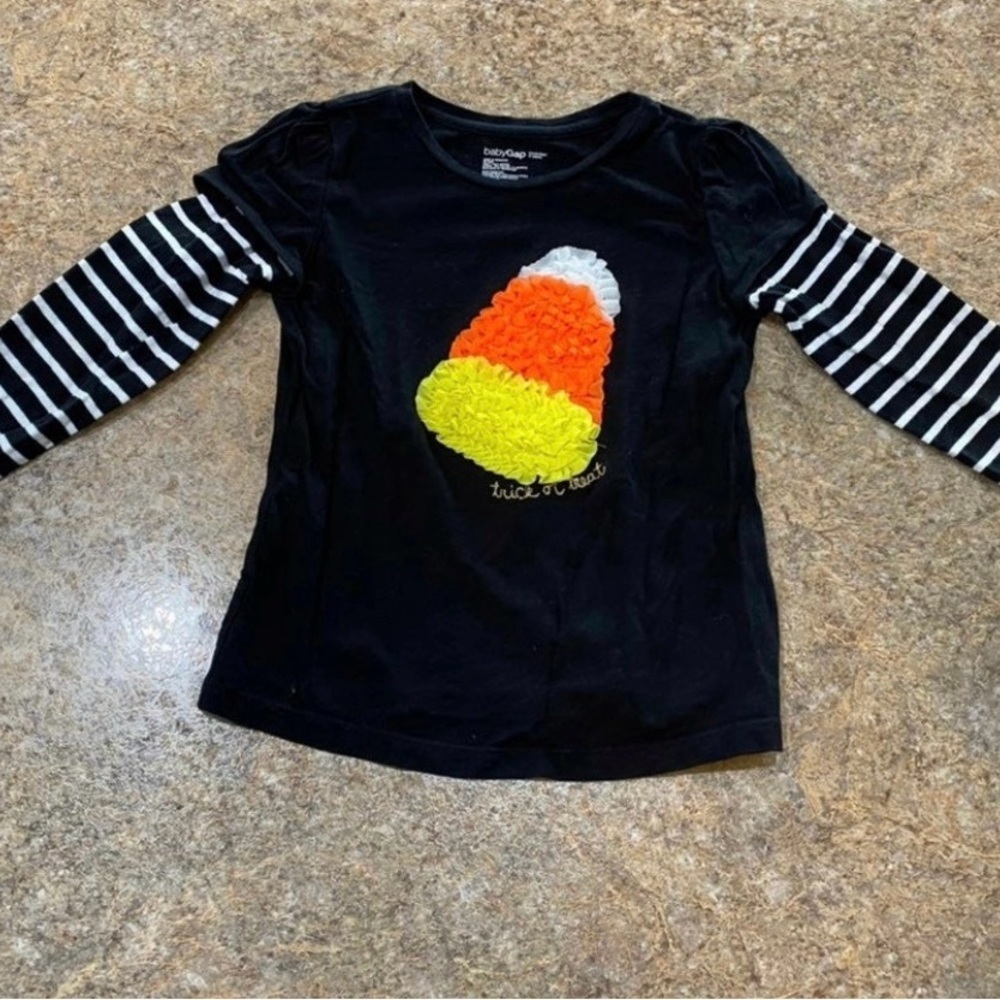 babyGap Halloween Candy Corn Shirt - Toddler Size 5 Years